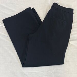 HALARA Black Wide-Leg Trousers